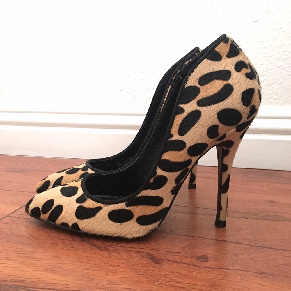 Calf Hair Pumps